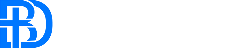 Ben Davis Christian Church primary logo with a cross symbol in blue and gray text.